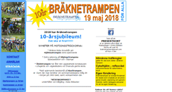 Desktop Screenshot of braknetrampen.se