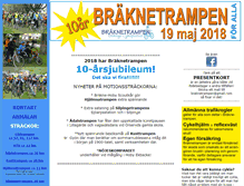 Tablet Screenshot of braknetrampen.se